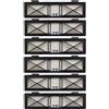 MYAYD Neato Botvac D Series - Filtro HEPA ad alte prestazioni, 6 pezzi per aspirapolvere robot Neato Botvac D7/D3/D4/D5/D6/D70/D75/D80/D85, lavabile e riutilizzabile