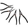 FAST WORLD SHOPPING ® Set 4 Pinze A Molla Per Anelli Elasticizzati Fermi Elastici Misura 180Mm Pinza Punte Seger