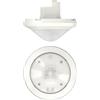 Theben 2080580 theRonda S360-110 DALI UP WH Rivelatore di presenza a infrarossi Montaggio a soffitto I Area di rilevamento circolare 360°, Ø 8 m I 110-230V I PIR