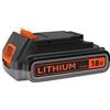 BLACK+DECKER Batteria al Litio Compatibile con prodotti BLACK+DECKER 18 V 2.5 Ah, BL2518-XJ