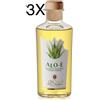 (3 BOTTIGLIE) Sibona - Alo-è - Aloe e Miele in grappa Finissima - 50cl