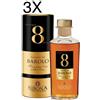 (3 BOTTIGLIE) Sibona - Grappa Riserva Barolo - 8 Anni - 50cl