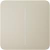 Ajax Systems 52184.140.IV CenterButton (2-gang) [55] - 52184.140.IV