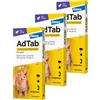 AdTab Compresse Masticabili Gatto 0,5-2kg 12 MG KIT 9 COMPRESSE