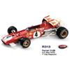 Brumm BM0313 FERRARI 312 B C.REGAZZONI 1970 N.4 WINNER ITALY GP 1:43 Modellino