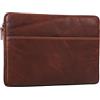 STILORD Murphy Custodia Computer 15.6 Pollici in Pelle Laptop Sleeve Vintage Case Cover per MacBook 16 pollici e Portatile 15 pollici Portadocumenti A4 Colore:porto - cognac