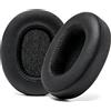 WC Cuscinetti auricolari di ricambio WC per cuffie over-ear Skullcandy Hesh 3 e Crusher, realizzati da Wicked Cushions | Maggiore durata, spessore, comfort e isolamento acustico | Black