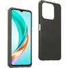 REY Cover in Gel TPU Nera per Honor X6B 4G, Ultra Sottile 0,33 mm, Morbido Flessibile, Custodia Silicone