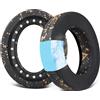 SOULWIT Cuscinetti in Gel di Raffreddamento per Corsair HS70/Pro HS60/Pro HS50/Pro HS75 XB Cuffie, Cuscinetti Auricolari con Isolamento Acustico-Oro Nero