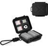 Kiorafoto Custodia portatile per schede di memoria e batterie per fotocamera, con spazio per 4 schede SD, 3 schede CFexpress Tipo A e 2 batterie per fotocamera NP-FZ100, Fuji NP-W235
