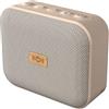 Marley House of Jammin Mini Cassa Bluetooth Portatile con Audio Potente, Resistente agli Spruzzi IPX5 - Altoparlante Wireless con 14 h di Autonomia, Microfono Integrato - Materiali Sostenibili, Crema