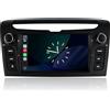 LXKLSZ Autoradio Linux per Lancia Ypsilon 2011-2020 con CarPlay Wireless e Android Auto, avvio in 2 secondi, comandi fisici tramite manopola, audio di livello OEM, installazione Plug & Play