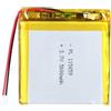 Uxney Batteria 3.7V 5000mAh 115659 Uxney agli ioni di litio polimeri di litio Li-Po con connettore 2P-PH con passo di 2,0 mm