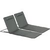Outsunny Set 2 Lettini da Mare Pieghevoli con Schienale Regolabile a 5 Livelli e Borsa, Grigio|Aosom