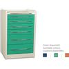 GIMA CASSETTIERA MOBILE GE419 6 cassetti 49 cm - colore a scelta