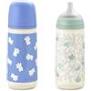 Suavinex Confezione da 2 Biberon 360ml, Neonati +6 Mesi, Blu
