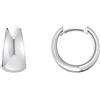 Thomas Sabo Orecchini a cerchio trapezoidale in argento 925 riciclato CR740-001-21