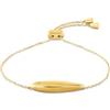 Calvin Klein Braccialetto a Catena da Donna Collezione SCULPTED in Oro Giallo con un Charm - 35000824
