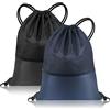 flintronic Zaino da Palestra con Coulisse, Polyester Borsa a Tracolla Resistente All'acqua Cerniera Esterna Borsa per Escursionismo All'aperto Viaggio