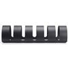 Rastelliera Portabici 5 Posti in Ferro 90x30x23 cm Belfer Bike Rack 42/PB Antracite