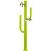 Fontana a Colonna Rubinetto Doppio in Ottone e Porta Tubo Arizona Belfer 42/ARZ Verde Acido
