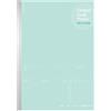 Kokuyo Campus Study Planner giornaliero (A5, verde menta) | Agenda giornaliera ideale per pianificazione scolastica, gestione del tempo, obiettivi di studio, liste di cose da fare
