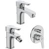 Ideal Standard - Pacchetto standard rubinetteria completo Alpha