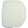 Alpertec alluminio Schi ebtü rgriff balcone manico, 90 x 22 mm, alluminio/bianco, 40110320 K1