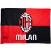 AC Milan Bandiera Prodotto Ufficiale Misure 100x140 cm Tifoso Calcio
