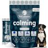 PetCultures Calming - Probiotici Cane in Polvere e Fermenti Lattici - Formula 3-in-1 con L-Triptofano, L-Teanina, Enzimi Digestivi e 2 Miliardi di Colture Vive, Supporto Relax, 10 Bustine