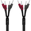Audioquest Rocket 11 SBA (2 x 4,5m) - Cavo per altoparlante o diffusore, assemblato, Compatibile bi-wiring, Banane, Fourches