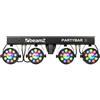 Beamz PartyBar3 Barra d'illuminazione 4PAR 9x1W RGB MagicBall DMX IR + treppiedi