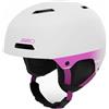 Giro Ledge FS Casco da sci e snowboard M | Custodia rigida in ABS con sistema EPS, sistema di ventilazione | Freestyle Matt White/Rosa (bianco rosa)