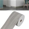 IGTOPS Battiscopa Morbida Autoadesiva Flessibile, 10 cm di Larghezza, in PVC, Impermeabile, Decorazione (10 cm x 5 m, Grigio Venature del Legno)