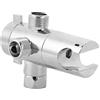 lvifloae G1/2 braccio doccia valvola deviatrice universale a tre vie interamente in metallo per doccette e soffioni fissi, kit adattatore di ricambio (Interfaz 2)