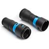 Cen-Tec Systems 94247 Quick Click - Set di adattatori per estrazione polvere (25, 35, 38 e 48 mm), compatibile con Bosch, Festool, DeWalt, Milwaukee, Festool, Fein, Hitachi, Einhell e altri