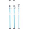 KATSU Tools Supporto telescopico per soffitto, confezione da 2, 125-290 cm, in acciaio, capacità di carico 40 kg, per posizionamento, tenuta e fissaggio di cartongesso
