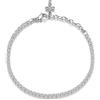 Brosway Bracciale Donna, Bracciale Tennis in Acciaio con Simbolo Croce | Collezione Desideri - BEI035