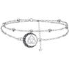 Arrebol Bracciale Celtico Donna Argento 925 Anallergici Gioiello ｜ Simbolo di Amore e Protezione (Regalo con Scatola Elegante) - Regolabile [16+4cm]