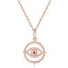 GAVU Collana da Donna in Argento con Ciondolo Malocchio