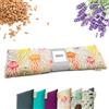 Sakito Cuscino Termico Microonde (43x12 cm) - Sollievo Naturale per Dolori Cervicali, Lombari e Mestruali, Uso a Caldo o a Freddo - Elevata Ritenzione del Calore - Profumo di Lavanda