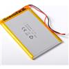 AFTERTECH 606090 4000mAh 4Ah 90x60x6mm CELLA POLIMERI DI LITIO LI-POLIMER LIPO 3,7v 3,7v RICARICABILE CON BMS E CONNETTORE JST PHR 02 M4P1