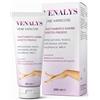 VIDASANA VENALYS 200 ml Crema vene varicose e capillari ,migliora la circolazione gambe - sollievo immediato .Con centella asiatica Ideale per eliminare il senso di Pesantezza delle gambe, Made in Italy