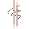 Boobeen 2 pezzi Matita eyeliner in gel, matita eyeliner impermeabile a doppia punta con pennello angolato - Matita eye liner a lunga tenuta e a prova di sbavature per donne