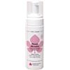 Biofficina Toscana Mousse detergente viso delicata, 150 ml - Schiuma detergente viso emolliente e rinfrescante per pelli delicate - Con mucillagine di malva bio toscana