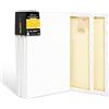 Elan Tela per Dipingere 30x45 cm, Set di 6 Tele da Pittura 380 GSM