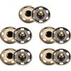 QUARKZMAN 5 Set Bottoni Automatici a Pressione 19mm Bottoni a Pressione da Cucire Metallo Accessori per Chiusura Borse Vestiti Jeans Cucito Artigianale, Bronzo