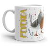 Paolo Chiari Tazza in Ceramica Caffè e Tè, Personalizzata con Nome, Idea Regalo Compleanno per Amici e Familiari, Certificata per Alimenti, Adatta al Microonde, Made in Italy (Federica)