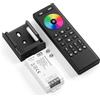 FCOB 5050SMD COB RGB C03RF Controllore e telecomando RF RC03RFB Kit 4 zone RF 2.4GHz Telecomando senza fili di gruppo PWM RGB(+R G B) 4pin LED Striscia Neon Corda Luce DC5V DC12V DC24V