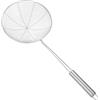 Globly Schiumarola in Acciaio Inox 33 cm, Cucchiaio Ragno per Frittura, Pasta, Ravioli e Alimenti Fritti, Utensile da Cucina Resistente e Durevole